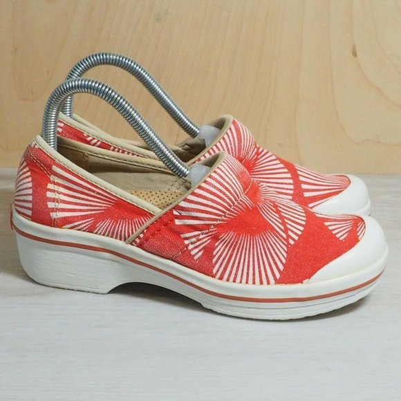 Dansko Fabric Printed Nursing Shoes Women's 37 - Picture 3 of 10